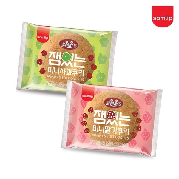 잼있는쿠키 16g 30입 1박스 (사과맛/딸기맛 택)