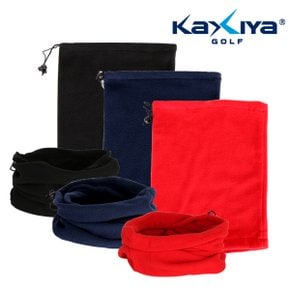 [ [KAXIYA] 카시야 비니 겸용 단색 방한 넥워머