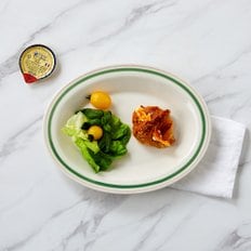 제로슈가홀릭 라인 타원형접시 L25