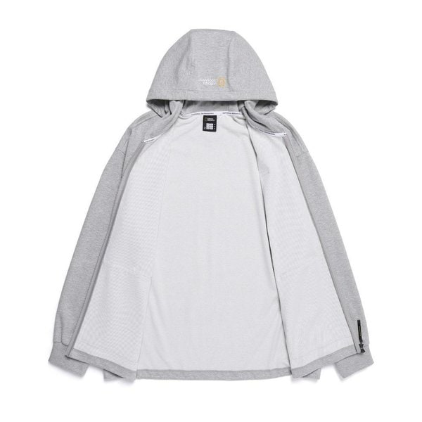 [여주점] N252UFT040 경량 다이마루 후드 풀집업 점퍼 MGREY