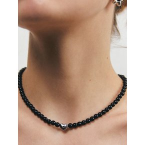Heart Dot Black N. (6mm)
