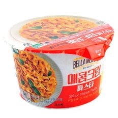  백제 벨라 메모리아 매콤 크림 파스타 x 12개 /컵라면