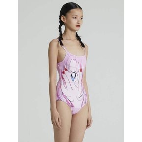 & SPEAK LOVE WAITS SWIMSUIT PINK