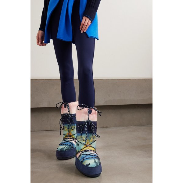 문부츠 게스트 인 레지던스 아이콘 포스트카드 스웨이드 트림 스노우 부츠 46376663162981191