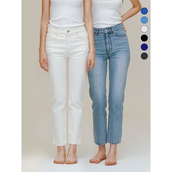 frrw Mid-rise Straight Jeans_5color