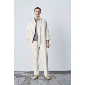 개버딘 (M)Gabardine Work Jacket_IVORY_LSRA0JK63M