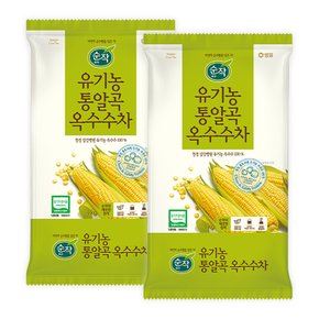 샘표 순작 유기농 통알곡 옥수수차 1KG x 2개