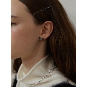 Minimal Cubic Ribbon Earrings (L244MER040)