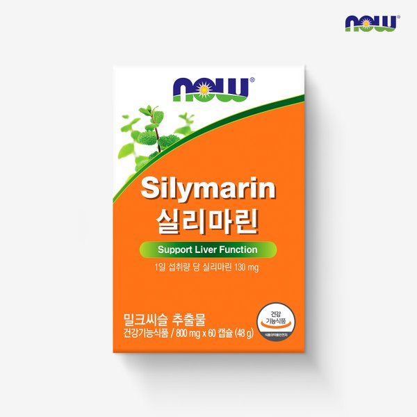 [나우푸드] 실리마린 (800mg x 60캡슐)