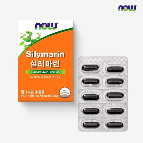 [나우푸드] 실리마린 (800mg x 60캡슐)