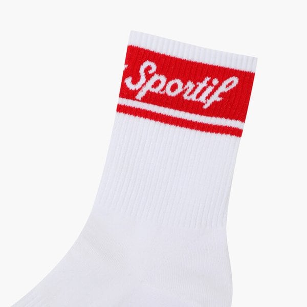 [여주점] 여성 컬러풀 미들 삭스 GR122LSO21 RED0