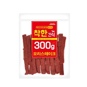 피플펫 착한간식 오리스테이크 300g 강아지 간식