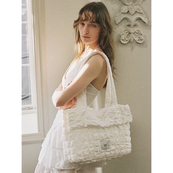 Puffer shoulder bag_ 3colors