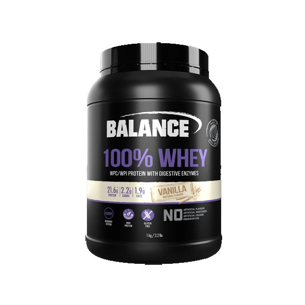 발란스 100% 웨이 유청 단백질 바닐라 프로틴 파우더 1kg
