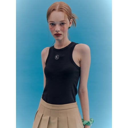 로아주 Circle Logo sleeveless