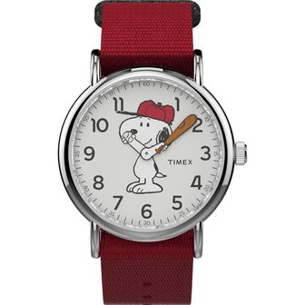  영국 타이맥스 시계 Timex Weekender x Peanuts 38 mm Watch 1583623