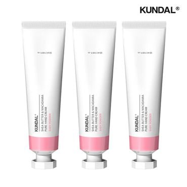 NS홈쇼핑 쿤달 시어버터&마카다미아 퓨어 핸드크림 50ml 3개 (향 선택)..[33942901]