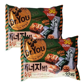  오리온 닥터유 에너지바 호두 미니 330g x 2개