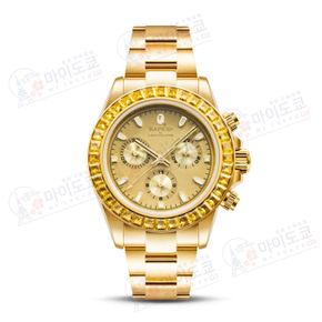 베이프 손목시계 TYPE 4 BAPEX CRYSTAL STONE GOLD 1J70-187-016