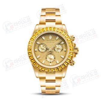  베이프 손목시계 TYPE 4 BAPEX CRYSTAL STONE GOLD 1J70-187-016