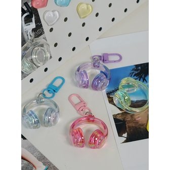 BRISKSTYLE 미니 헤드셋 에어팟 키링 열쇠고리