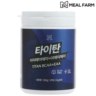  타이탄BCAA+EAA 아미노산 헬스보충제 500g (W8DBF89)