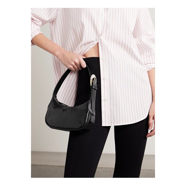 스타우드 오웬 가죽 숄더 백 블랙 1647597357747040