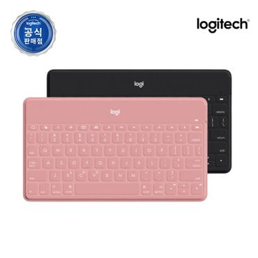 Logitech 로지텍코리아 Keys-to-go 키즈투고 무선 블루투스 무소음 키보드