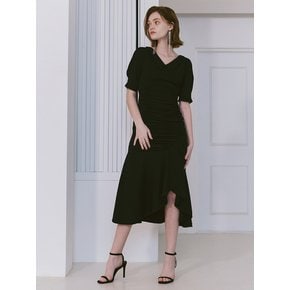 [최초가:398000원]Grace / Shirring Detail Long Dress