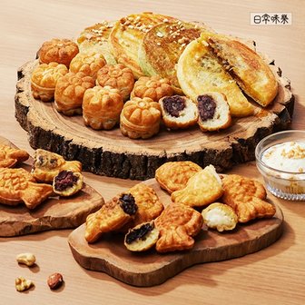  [호호점빵]미니 붕어빵 국화빵 300g 단팥 슈크림 초코 우유맛