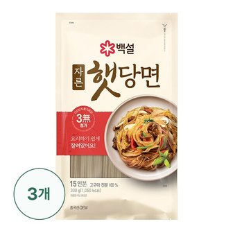  [CJ]백설 자른햇당면 300g x 3개