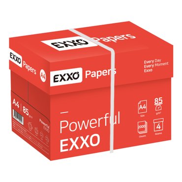 엑소 (EXXO) A4 복사용지(A4용지) 85g 2000매 1BOX