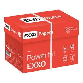 엑소(EXXO) A4 복사용지(A4용지) 85g 2000매 1BOX