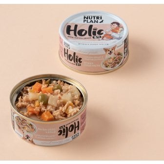  뉴트리플랜 홀릭 닭가슴살&야채 85g