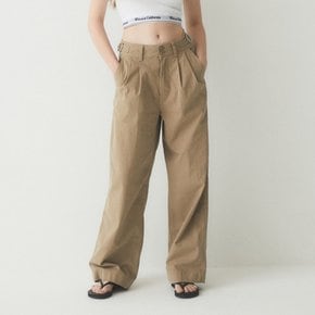 Bizo Pintuck Cotton Nylon Pants(F) WHTAE4994F