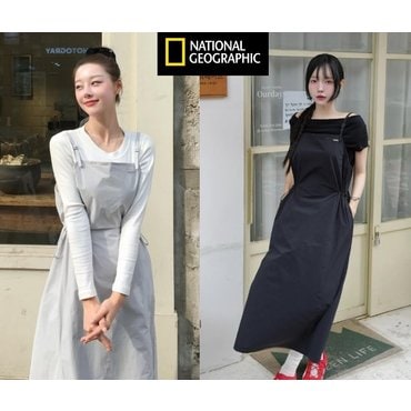 내셔널지오그래픽 N252WOP141 여성 아델리 오버롤 원피스