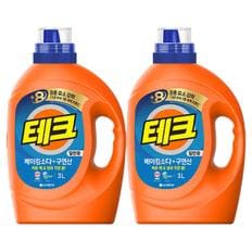 테크 베이킹 구연산 액체세제 일반 용기, 3L, 2개