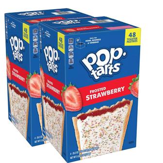  [해외직구] Pop-Tarts 팝타르트 프로스티드 딸기맛 48입 2팩