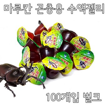 샘아쿠아 마루칸 사무라이 수액 곤충젤리 100개입 벌크