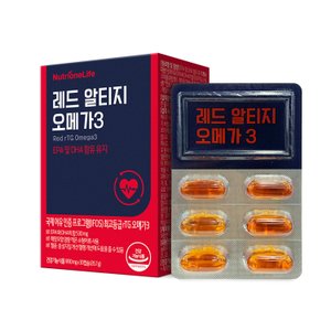 건강기능식품 뉴트리원 레드알티지오메가3 30캡슐