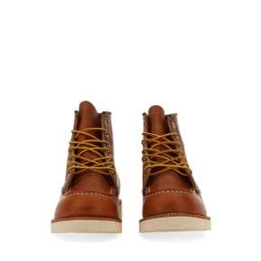 FW22 레드윙 Dress Shoes MOC TOE LACE-UP BOOTS BUFF 0875_BROWN