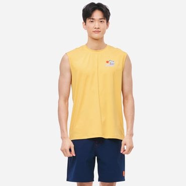 배럴 맨 트로피컬 슬리브리스 래쉬가드 망고 (B5SMWRG132MNG)