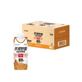 그린비아 프로틴밀 액티브 아몬드와호두 단백질음료 250mlx18팩
