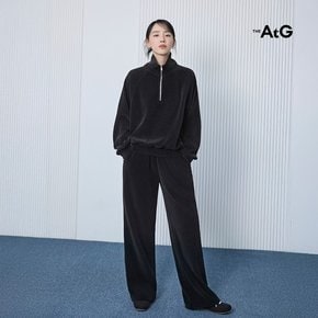 26FW 워셔블 벨로아 셋업 2종(쿼터집업+팬츠)