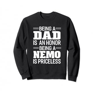  그래픽 365 Being A Dad Is An Honor Nemo Is Priceless 트레이너