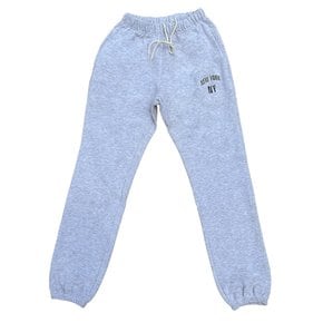 NY SWEATPANTS (MELANGE WHITE)