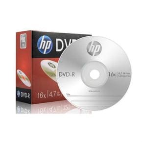 HP Media DVD-R 16x 4.7GB (1P  케이스) 10장 (S11217800)