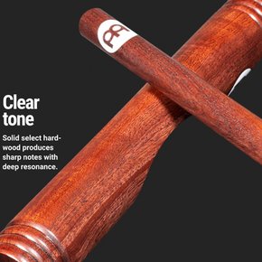 MEINL Percussion 마이넬 크라베스 Wood Claves African CL3RW Hollowed out body