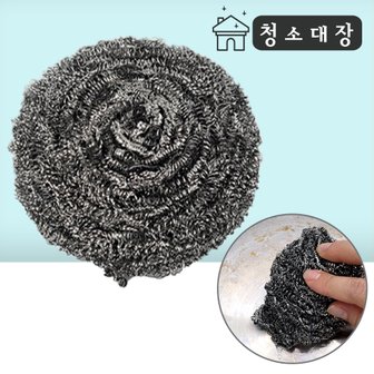 월드크린 청소대장 철수세미 40g 1p 주방 설거지 탄냄비 다용도