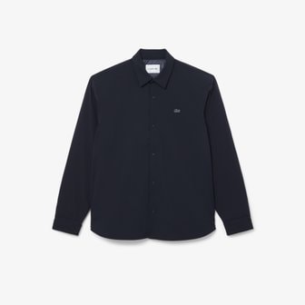 라코스테 [시흥점] 남성 오버핏 히든 버튼 패딩 셔켓 CH9134-55G